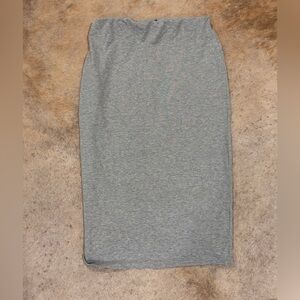 A Pea in the Pod Gray Pencil Skirt